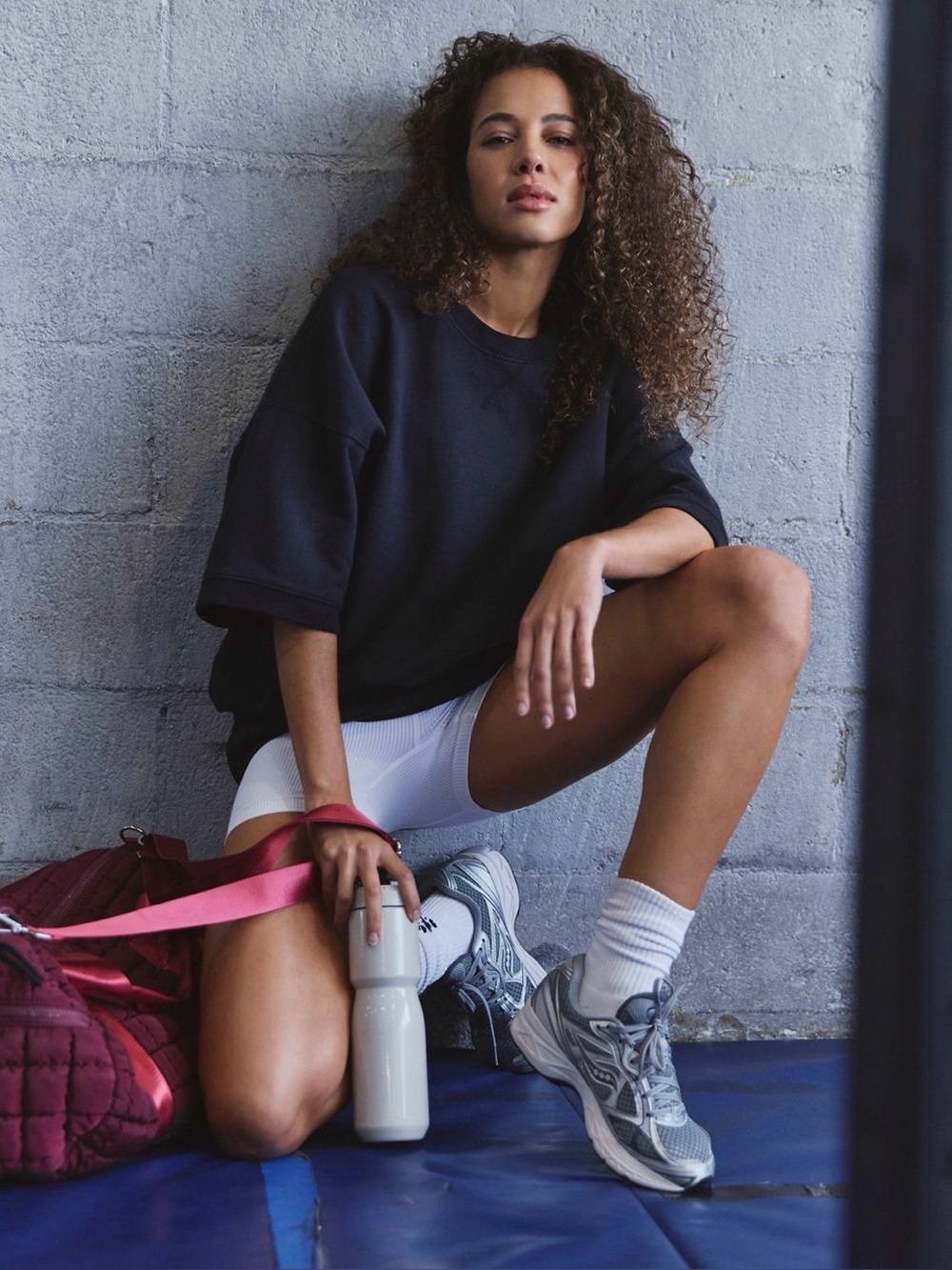 FP MOVEMENT by FREE PEOPLE For The Win Short Sleeve Sweatshirt